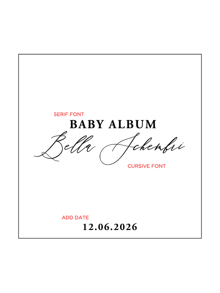 
                      
                        Baby Book Album Kit
                      
                    