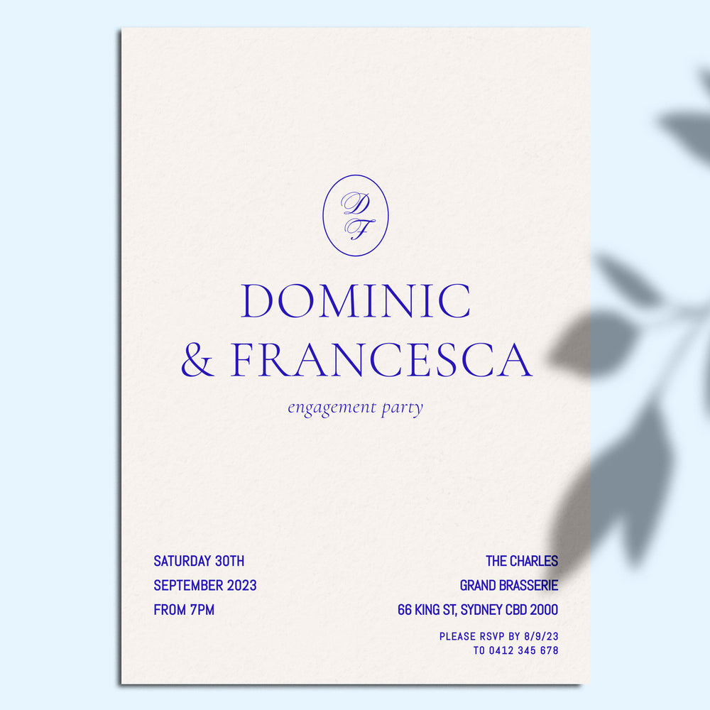 
                      
                        Engagement Party Invitation Editable Template - Brasserie - Vorfreude Stationery
                      
                    