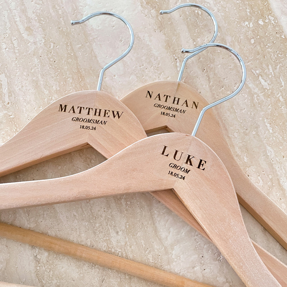 
                      
                        Engraved Dress & Suit Wedding Hanger
                      
                    